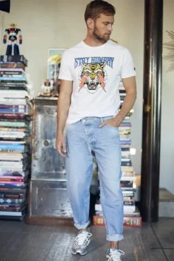 Le Temps des Cerises 1998 Basic 7/8Eme Jeans Bleu N°5 Blue Hot