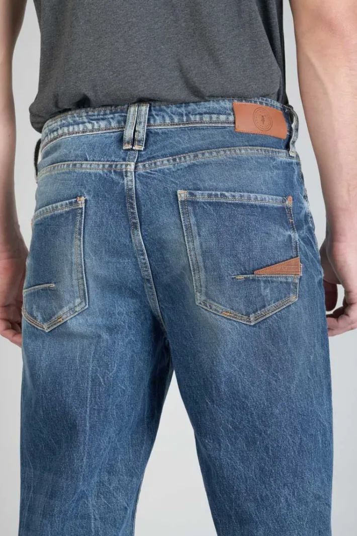 Le Temps des Cerises 1998 Basic 7/8Eme Jeans Vintage Destroy Bleu N°2 Blue Outlet