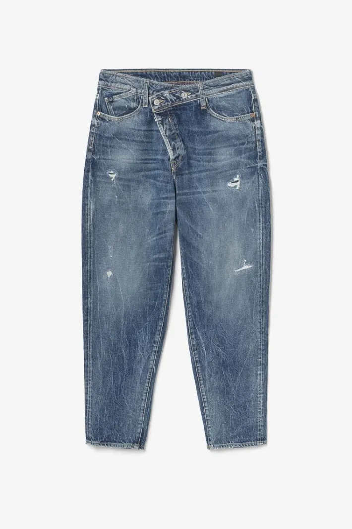 Le Temps des Cerises 1998 Basic 7/8Eme Jeans Vintage Destroy Bleu N°2 Blue Outlet