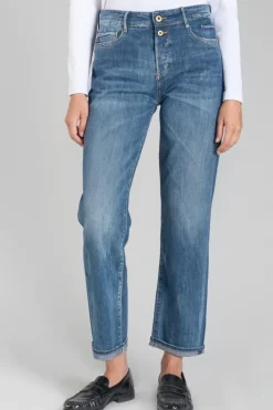 Le Temps des Cerises 400/18 Mom Regular Taille Haute 7/8Eme Jeans Bleu N°2 Blue Best Sale