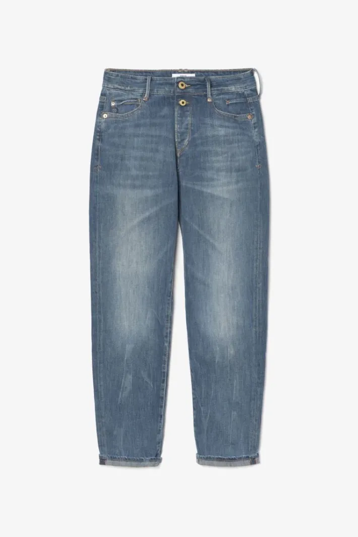 Le Temps des Cerises 400/18 Mom Regular Taille Haute 7/8Eme Jeans Bleu N°2 Blue Best Sale