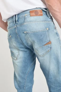 Le Temps des Cerises Alost 900/03 Tapered Arque Jeans Destroy Bleu N°4 Blue Flash Sale