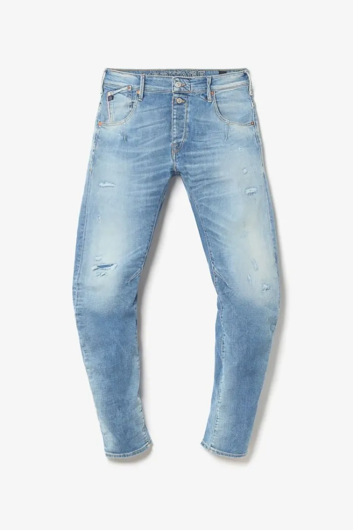 Le Temps des Cerises Alost 900/03 Tapered Arque Jeans Destroy Bleu N°4 Blue Flash Sale