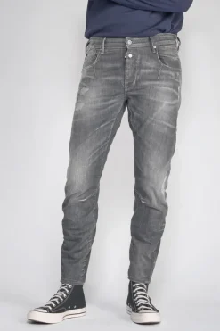 Le Temps des Cerises Alost 900/3 Tapered Arque Jeans Destroy Gris N°1 Grey Clearance