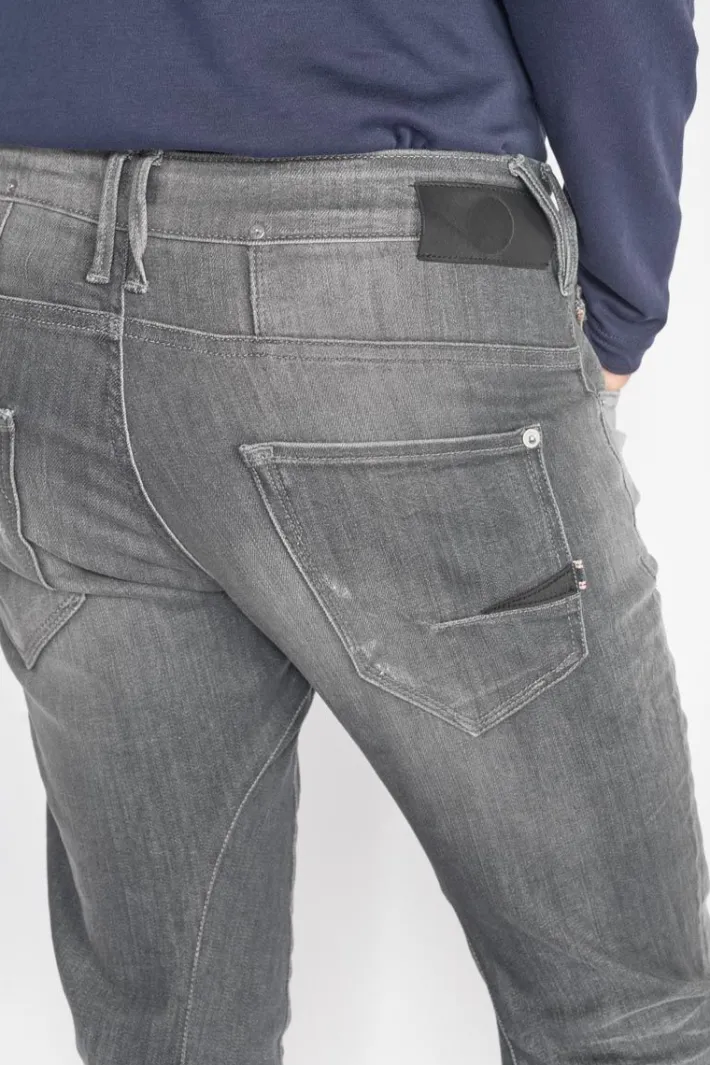 Le Temps des Cerises Alost 900/3 Tapered Arque Jeans Destroy Gris N°1 Grey Clearance