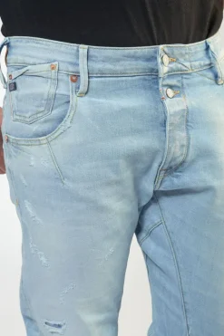 Le Temps des Cerises Alost Tapered Arque Jeans Bleu N°5 Blue Discount
