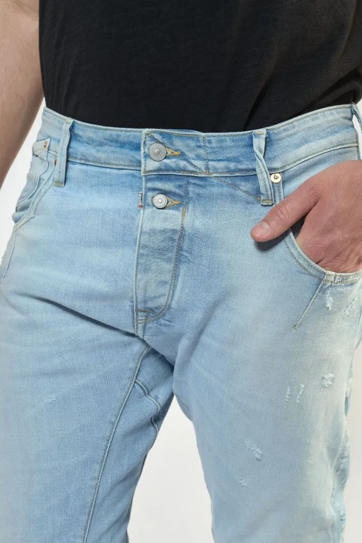Le Temps des Cerises Alost Tapered Arque Jeans Bleu N°5 Blue Discount