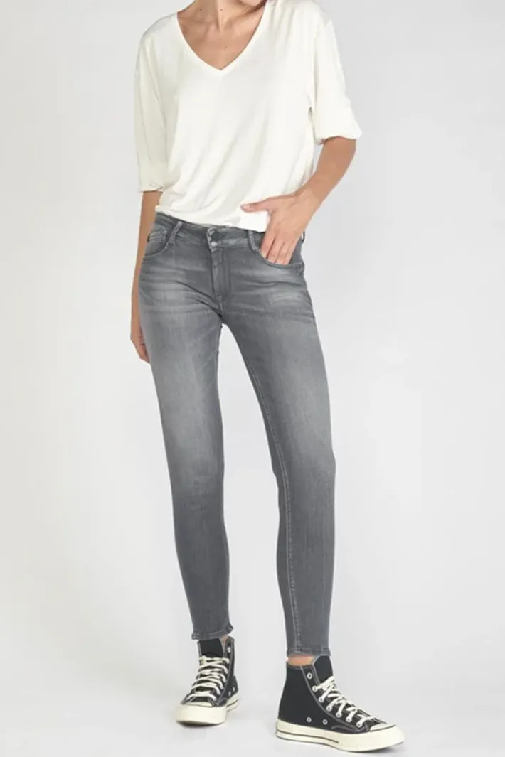 Le Temps des Cerises Amick Pulp Slim 7/8Eme Jeans Gris N°2 Grey Best