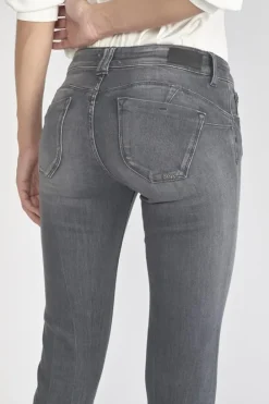 Le Temps des Cerises Amick Pulp Slim 7/8Eme Jeans Gris N°2 Grey Best