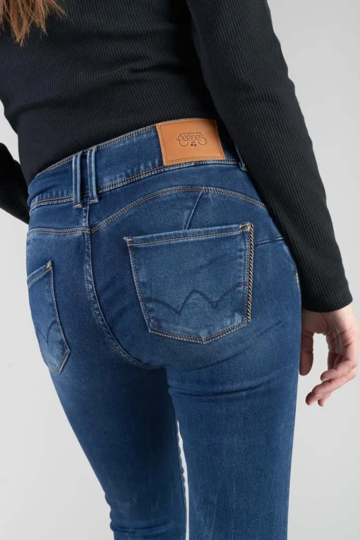 Le Temps des Cerises Asti Ultra Pulp Slim Taille Haute 7/8Eme Jeans Bleu N°2 Blue Shop