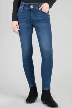 Le Temps des Cerises Asti Ultra Pulp Slim Taille Haute 7/8Eme Jeans Bleu N°2 Blue Shop