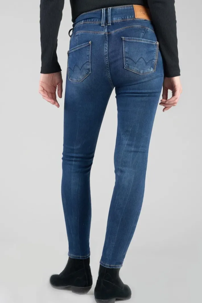 Le Temps des Cerises Asti Ultra Pulp Slim Taille Haute 7/8Eme Jeans Bleu N°2 Blue Shop