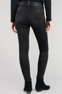Le Temps des Cerises Bari Ultra Pulp Slim Taille Haute 7/8Eme Jeans Noir N°1 Black Clearance