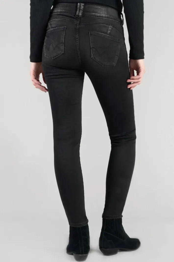 Le Temps des Cerises Bari Ultra Pulp Slim Taille Haute 7/8Eme Jeans Noir N°1 Black Clearance