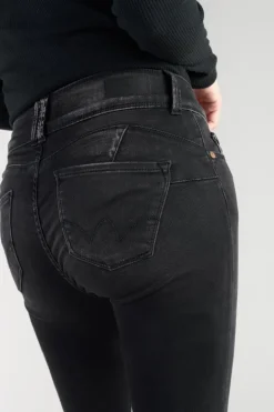 Le Temps des Cerises Bari Ultra Pulp Slim Taille Haute 7/8Eme Jeans Noir N°1 Black Clearance