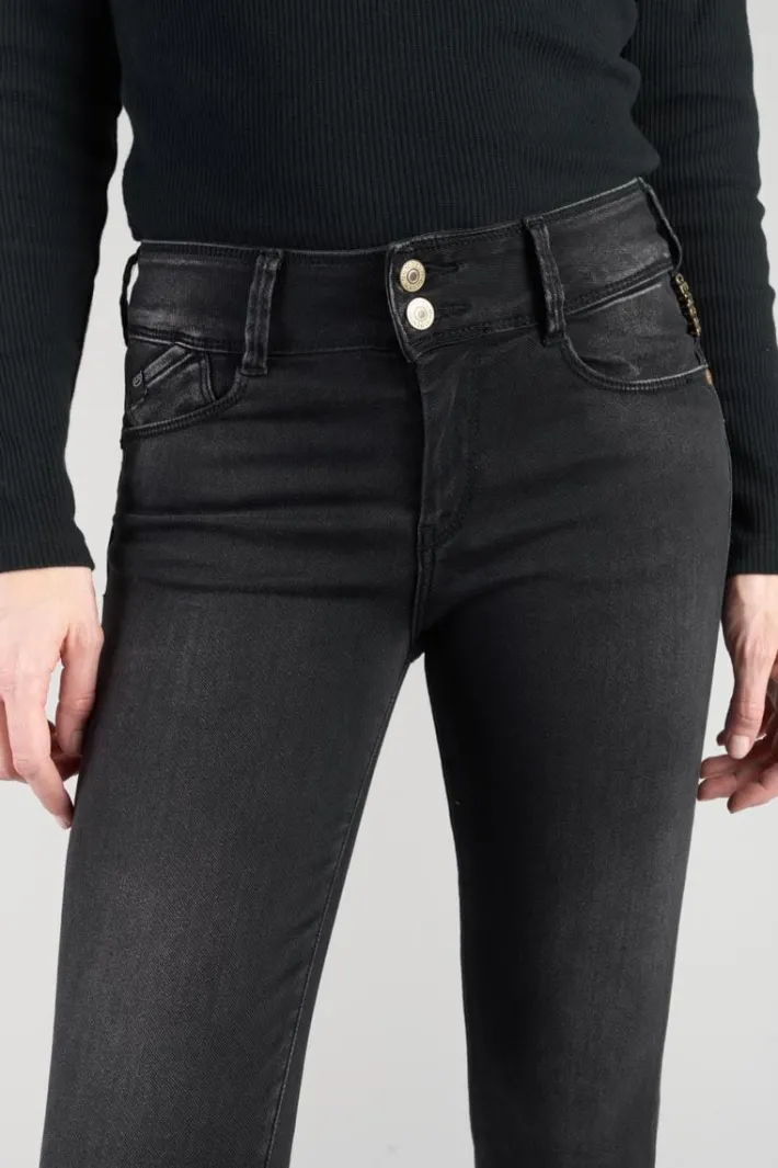 Le Temps des Cerises Bari Ultra Pulp Slim Taille Haute 7/8Eme Jeans Noir N°1 Black Clearance