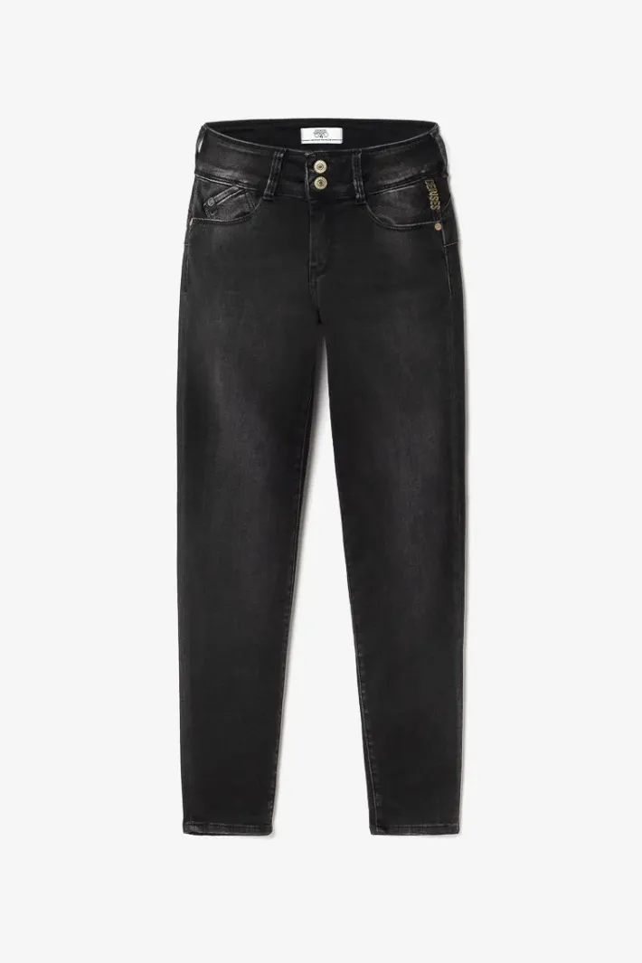 Le Temps des Cerises Bari Ultra Pulp Slim Taille Haute 7/8Eme Jeans Noir N°1 Black Clearance