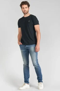 Le Temps des Cerises Barnabe 700/11 Adjusted Jeans Destroy Bleu N°3 Blue Hot