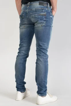 Le Temps des Cerises Barnabe 700/11 Adjusted Jeans Destroy Bleu N°3 Blue Hot