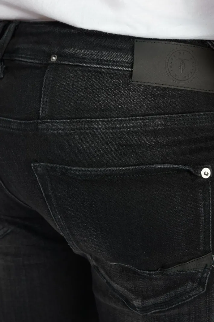 Le Temps des Cerises Basic 600/17 Adjusted Jeans Destroy Noir N°1 Black-Black New