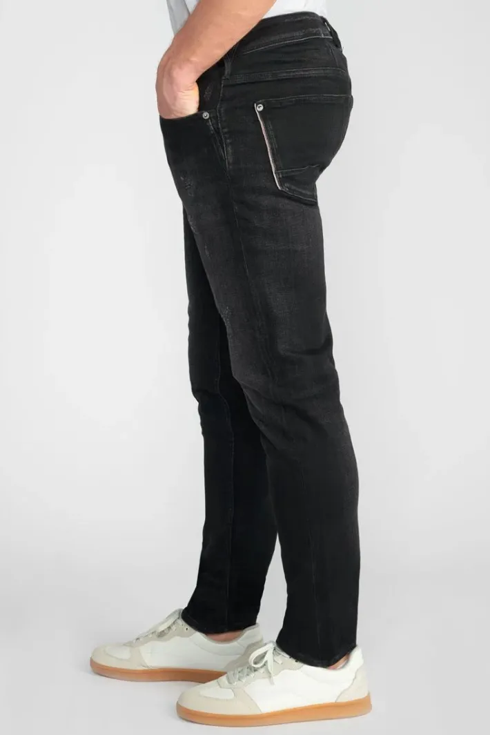 Le Temps des Cerises Basic 600/17 Adjusted Jeans Destroy Noir N°1 Black-Black New