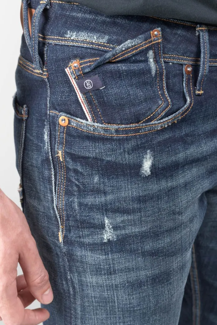 Le Temps des Cerises Basic 600/17 Adjusted Jeans Destroy Bleu N°1 Blue Cheap