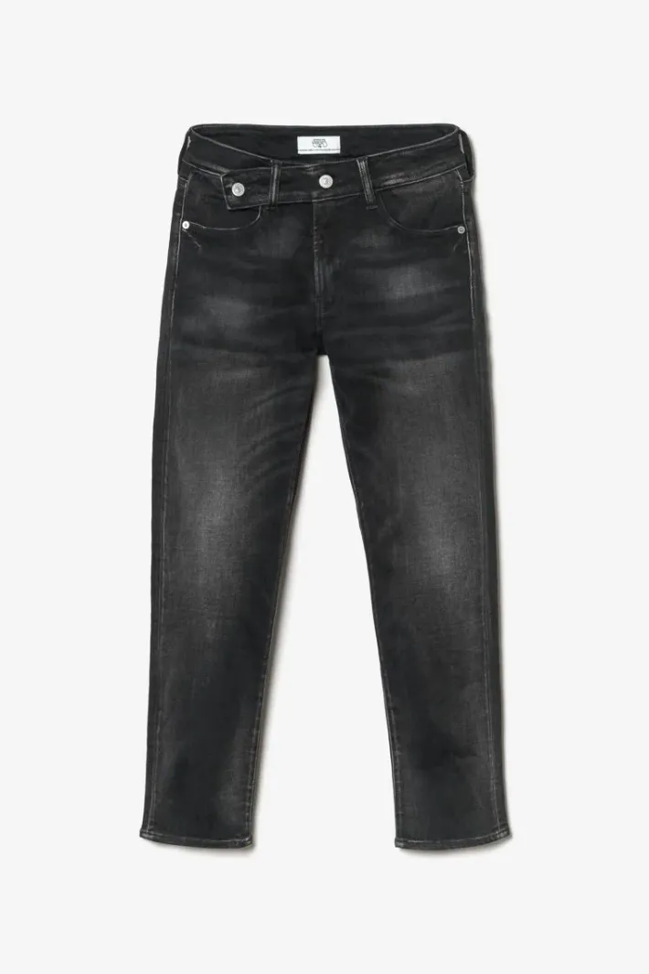 Le Temps des Cerises Basic 400/17 Mom Taille Haute 7/8Eme Jeans Noir N°1 Black / Black Cheap