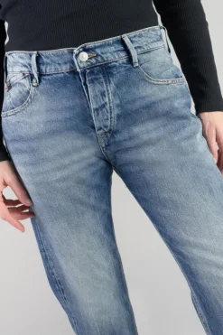 Le Temps des Cerises Basic 400/20 Mom Taille Haute 7/8Eme Jeans Bleu N°4 Blue Cheap