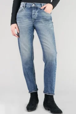 Le Temps des Cerises Basic 400/20 Mom Taille Haute 7/8Eme Jeans Bleu N°4 Blue Cheap