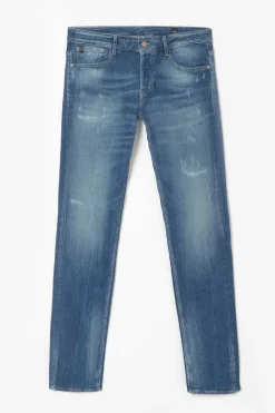 Le Temps des Cerises Basic 600/11 Regular Jeans Destroy Bleu N°3 Blue Fashion