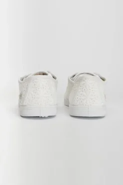 Le Temps des Cerises Baskets Basic A Dentelle Blanche Margaux Cheap