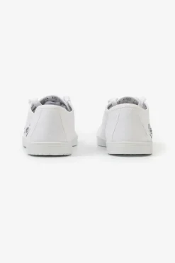 Le Temps des Cerises Baskets Basic Blanches Brodees Love Sale