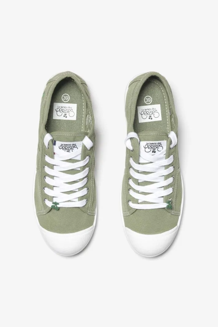 Le Temps des Cerises Baskets Basic Kaki Sea Spray Flash Sale
