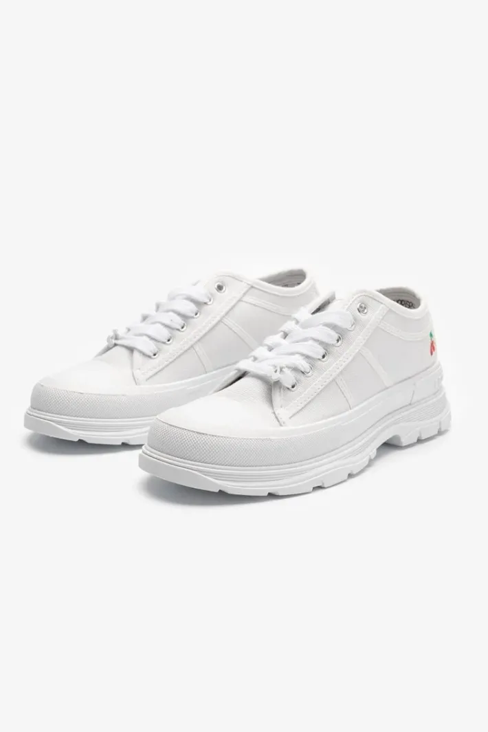 Le Temps des Cerises Baskets Lina Blanches White Flash Sale