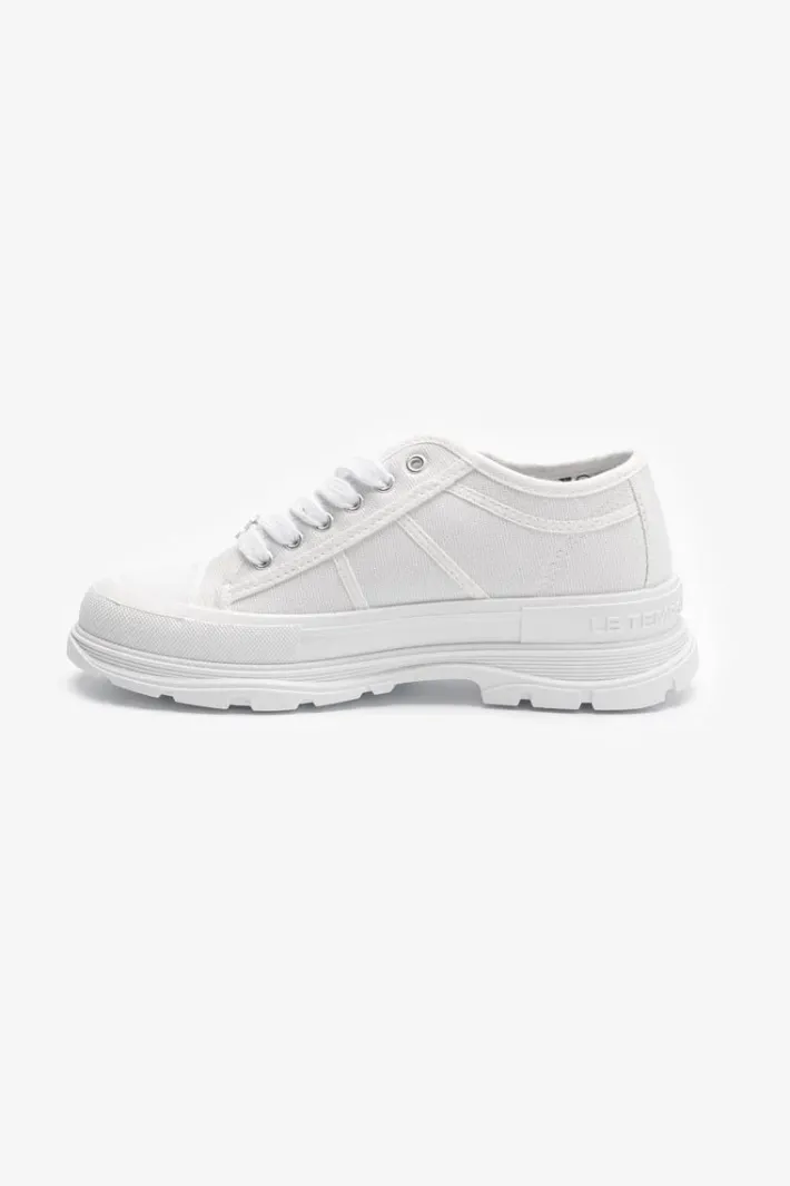Le Temps des Cerises Baskets Lina Blanches White Flash Sale