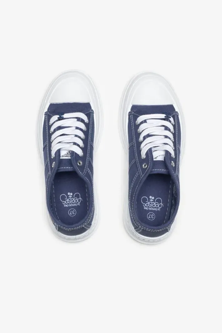 Le Temps des Cerises Baskets Lina Bleu Marine Indigo Cheap