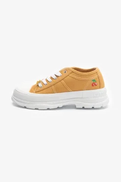 Le Temps des Cerises Baskets Lina Moutarde Ocre Outlet