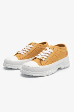 Le Temps des Cerises Baskets Lina Moutarde Ocre Outlet