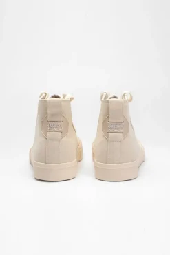 Le Temps des Cerises Baskets Montantes Harlo Beige Mono Off White Outlet