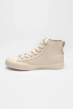 Le Temps des Cerises Baskets Montantes Harlo Beige Mono Off White Outlet