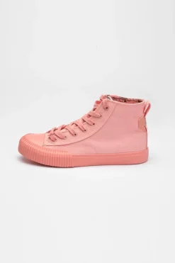 Le Temps des Cerises Baskets Montantes Harlo Roses Mono Boudoir Shop