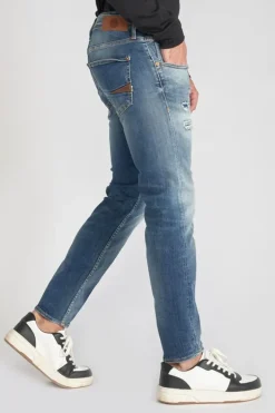 Le Temps des Cerises Bellarys 800/12 Regular Jeans Destroy Vintage Bleu N°3 Blue Clearance