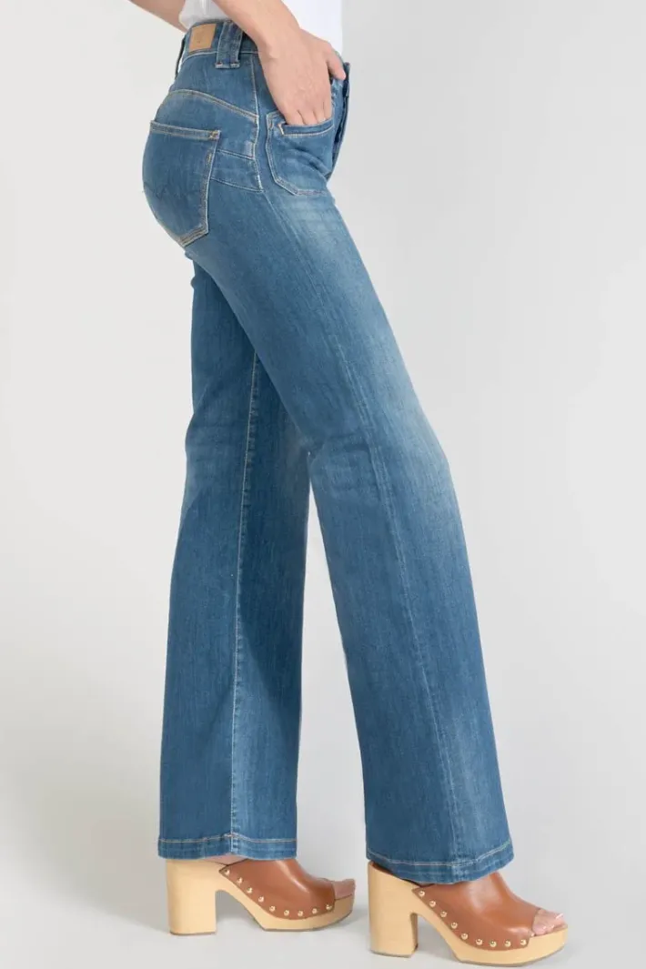 Le Temps des Cerises Beni Pulp Flare Taille Haute Jeans Bleu N°2 Blue Best Sale