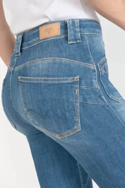 Le Temps des Cerises Beni Pulp Flare Taille Haute Jeans Bleu N°2 Blue Best Sale