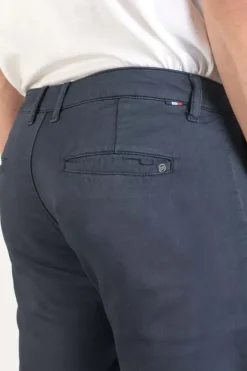 Le Temps des Cerises Bermuda Chino Jogg Swoop Bleu Nuit Eclipse Online