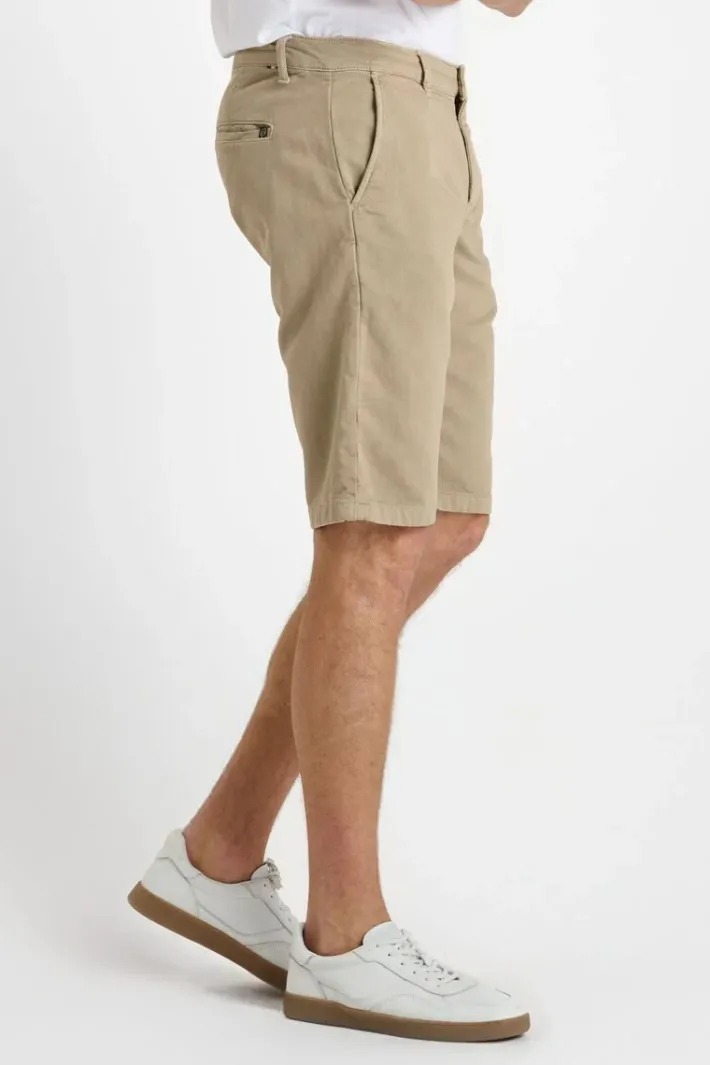 Le Temps des Cerises Bermuda Chino Jogg Swoop Beige Sable Sahara Store