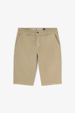 Le Temps des Cerises Bermuda Chino Jogg Swoop Beige Sable Sahara Store