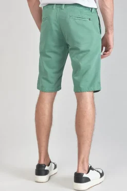 Le Temps des Cerises Bermuda Chino Jogg Swoop Vert D'Eau Oil Cheap