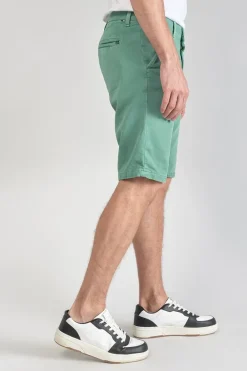 Le Temps des Cerises Bermuda Chino Jogg Swoop Vert D'Eau Oil Cheap
