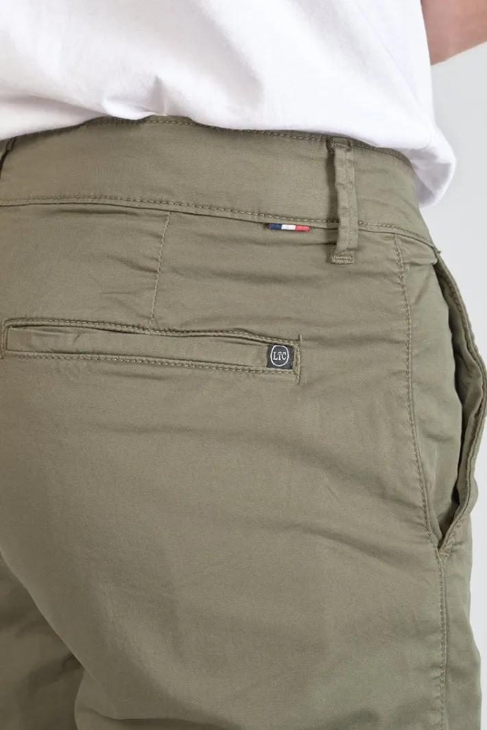 Le Temps des Cerises Bermuda Dromel Kaki Lizard Outlet